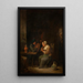 Duo - David Teniers den Yngre — indrammet kunstværk på væggen