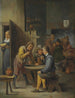 Personnager i interiøret af en kro - David Teniers den Yngre — visning af kunstværket