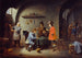 Scène de jeu dans une auberge - David Teniers le Jeune — visning af kunstværket
