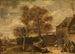 I gården på gården - David Teniers den Yngre — visning af kunstværket