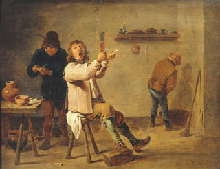David Teniers The Younger - La Chanson  boire.webp