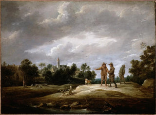 Landmænd i samtale - David Teniers den Yngre — visning af kunstværket