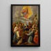 L'Ascension efter Leandro Bassano - David Teniers den Yngre — indrammet kunstværk på væggen