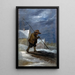 Reproduktion af maleriet Vinter - David Teniers den Yngre