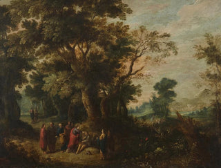 Le Christ guérissant les aveugles - David Vinckboons — visning af kunstværket