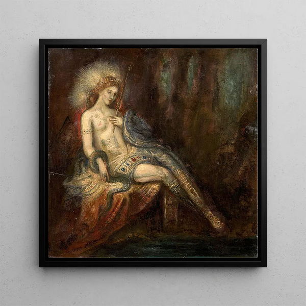 Déesse au rocher - Gustave Moreau