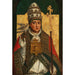 Reproduktion af maleriet Saint Grégoire le Grand - Defendente Ferrari