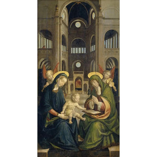 Defendente Ferrari - The Madonna and Child with St Anne.webp