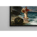Reproduktion af maleriet Démosthène ved havkanten - Eugène Delacroix