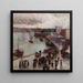 Departure from the Orient, Circular Quay - Charles Conder — indrammet kunstværk på væggen