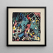 Design til træsnit Archer - Wassily Kandinsky — indrammet kunstværk på væggen