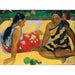 Reproduktion af maleriet to kvinder Tahiti - Paul Gauguin