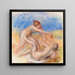 Deux Nues - Pierre-Auguste Renoir — indrammet kunstværk på væggen