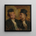 To advokater - Honoré Daumier — indrammet kunstværk på væggen