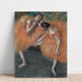 Reproduktion af maleriet to dansere - Edgar Degas