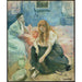 Reproduktion af maleriet to piger - Berthe Morisot