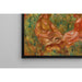 Reproduktion af maleriet af to piger i en eng (to kvinder i græsset) - Pierre-Auguste Renoir