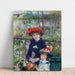 Reproduktion af maleriet To søstre (på terrassen) - Pierre-Auguste Renoir