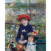 Reproduktion af maleriet To søstre (på terrassen) - Pierre-Auguste Renoir