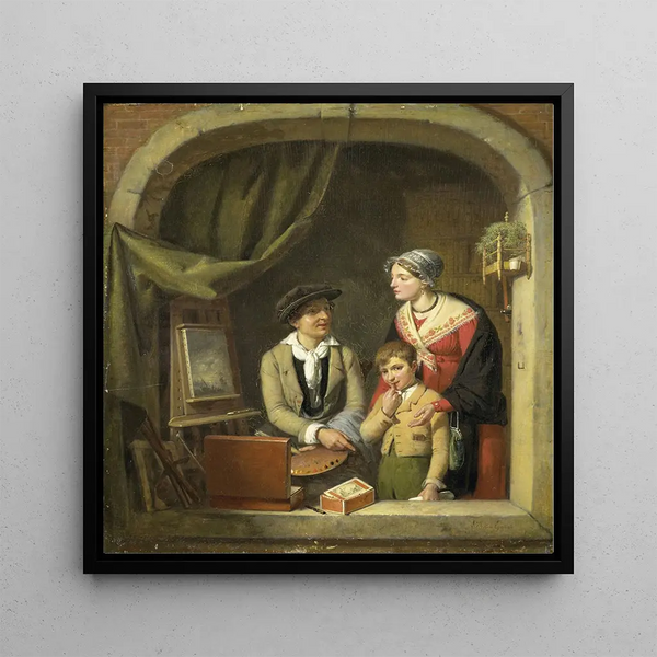 Devenir peintre - Jean-Baptiste Van Eycken