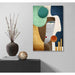 Reproduktion af maleriet Dialogues Visuels | Collage