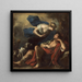 Diane og Endymion - Luca Giordano — indrammet kunstværk på væggen