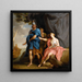 Didon og Æneas - Pompeo Batoni — indrammet kunstværk på væggen