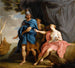 Didon og Æneas - Pompeo Batoni — visning af kunstværket