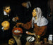 En gammel kvinde, der laver æg - Diego Velázquez — visning af kunstværket
