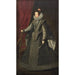 Reproduktion af maleriet Isabelle de Bourbon første dronning af kong Philippe IV - Diego Velázquez