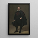 Portrait af Don Pedro de Barberana - Diego Velázquez — indrammet kunstværk på væggen
