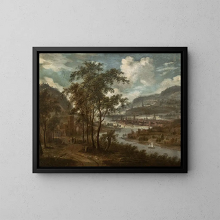 Dionijs Verburg - View of a river valley.webp