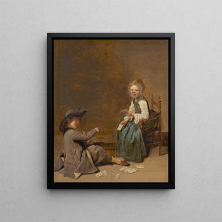 Dirck Hals - Children Playing Cards.webp