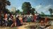 La Fête champêtre - Dirck Hals — visning af kunstværket