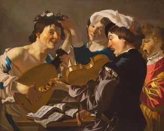 Le Concert - Dirck van Baburen — visning af kunstværket
