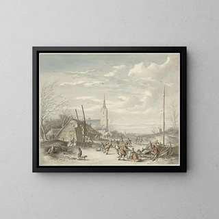 Dirk Jan van der Laan - Winterlandschap.webp
