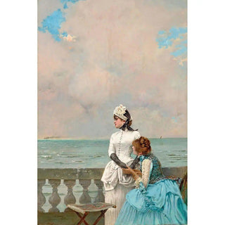 Dis-moi tout - Vittorio Matteo Corcos | Reproduction Tableau Décoration murale affiche copie