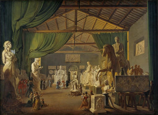 Ditlev Martens - Pope Leo XII Visiting Thorvaldsens Studios In The Piazza Barberini 18 October 1896.webp