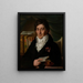 Portrait af Alexandre Stakhiev - Dmitry Levitsky — indrammet kunstværk på væggen