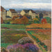 Reproduktion af maleriet Döbling, Wien - Carl Moll