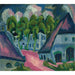 Reproduktion af maleriet Domaine de Staberhof III - Ernst Ludwig Kirchner