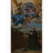 Vision af Sankt Ignatius af Loyola af Kristus og Gud Fader ved La Storta - Domenichino — visning af kunstværket