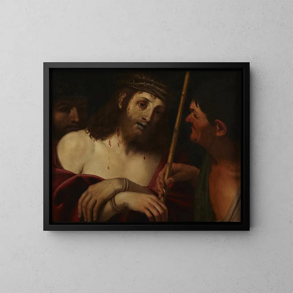 La moquerie du Christ - Domenichino — indrammet kunstværk på væggen