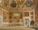 Indendørs af Palazzo Pitti i Firenze, Saturnsalen - Domenico Caligo — visning af kunstværket
