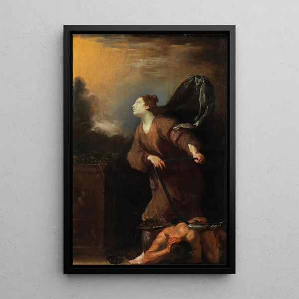 Reproduktion af maleriet Sainte Julienne - Domenico Fetti