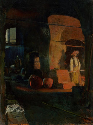 Dominik Skuteck - At a Forge in a Copper Smithy.webp