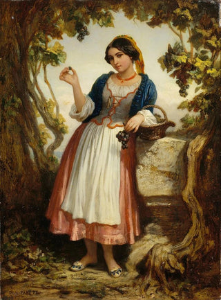 Dominique Louis Papety - An Italian Peasant Girl.webp