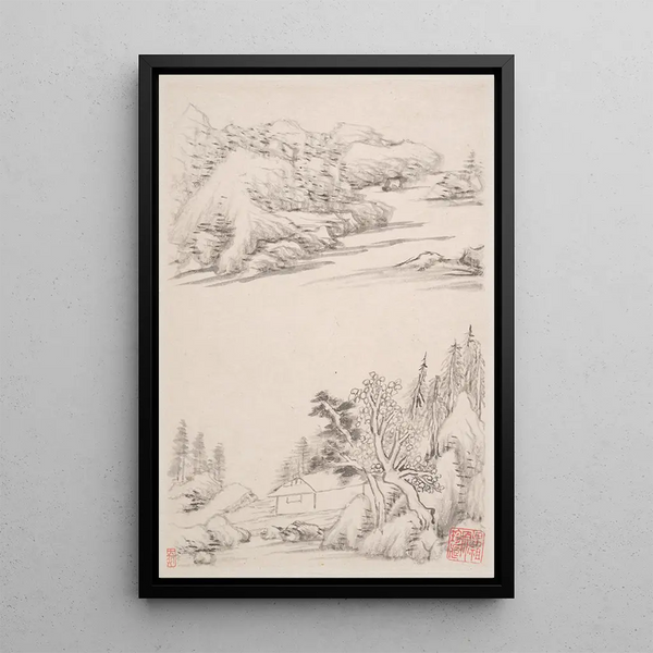 Dong Qichang - Landscapes after old masters Pl2.webp
