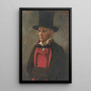 Dora ArndRaschid - Portrait of a Man from the Black Forest Wearing a Top Hat.webp