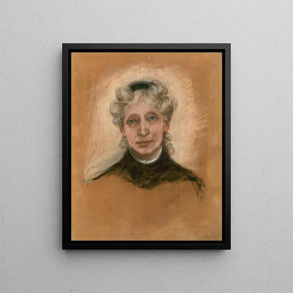 Harriet Elizabeth Beecher Stowe - Dora Wheeler Keith — indrammet kunstværk på væggen